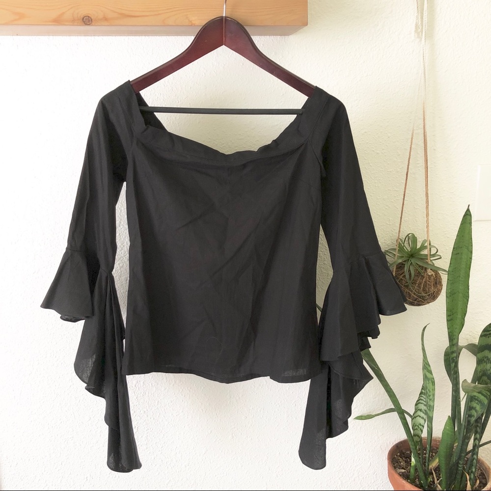 MLM black blouse - Picture 3 of 8